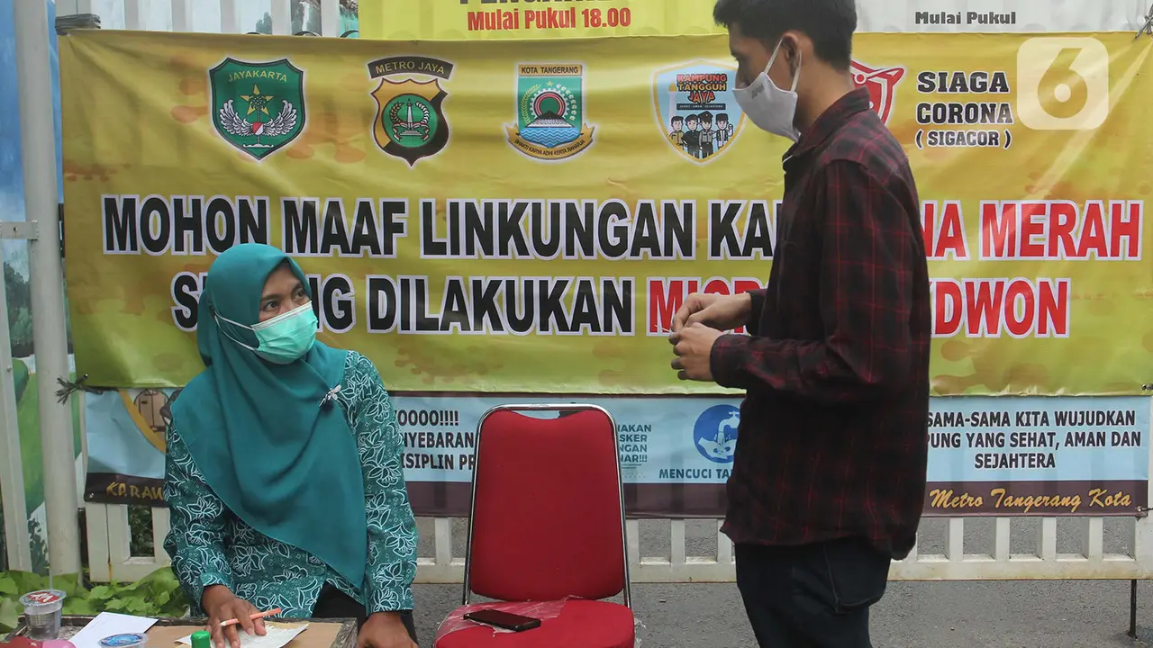 57 Warga Positif COVID-19, Perumahan di Gandasari Tangerang Lockdown