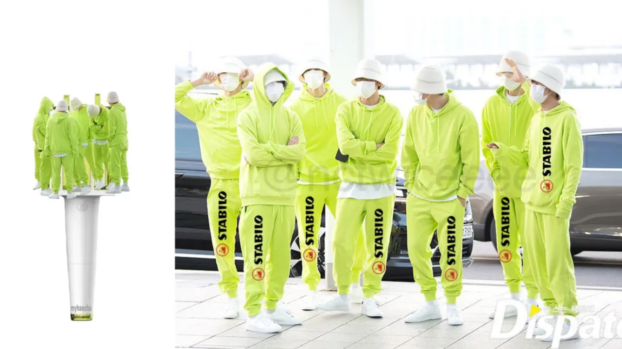 NCT Dream Outfit Hijau Neon