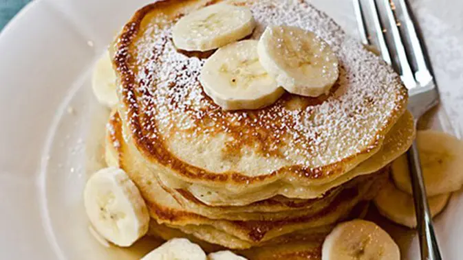 Resep Cara Membuat Pancake Pisang Madu Legit Mengigit Lifestyle Fimela Com