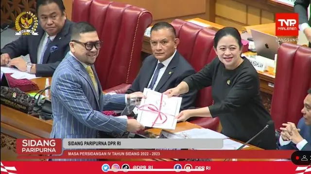 DPR RI menyetujui Perppu Pemilu menjadi undang-undang dalam rapat paripurna yang digelar pada, Selasa (4/4/2023).