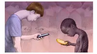 7 Ilustrasi Ini Punya Makna Mendalam, Sindir Kehidupan Manusia Zaman Sekarang