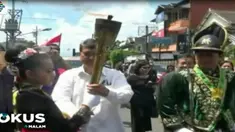 Sesuai dengan tema paskah tahun ini, kirab obor juga bertujuan untuk merawat dan memelihara perdamaian di seluruh nusantara.