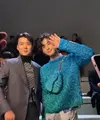 Dua idola tampan asal Korea Selatan itu tampil memukau dalam balutan busana Dior.