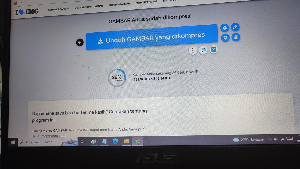 Cara Kompres Foto Online Tanpa Instal Aplikasi dan Gratis