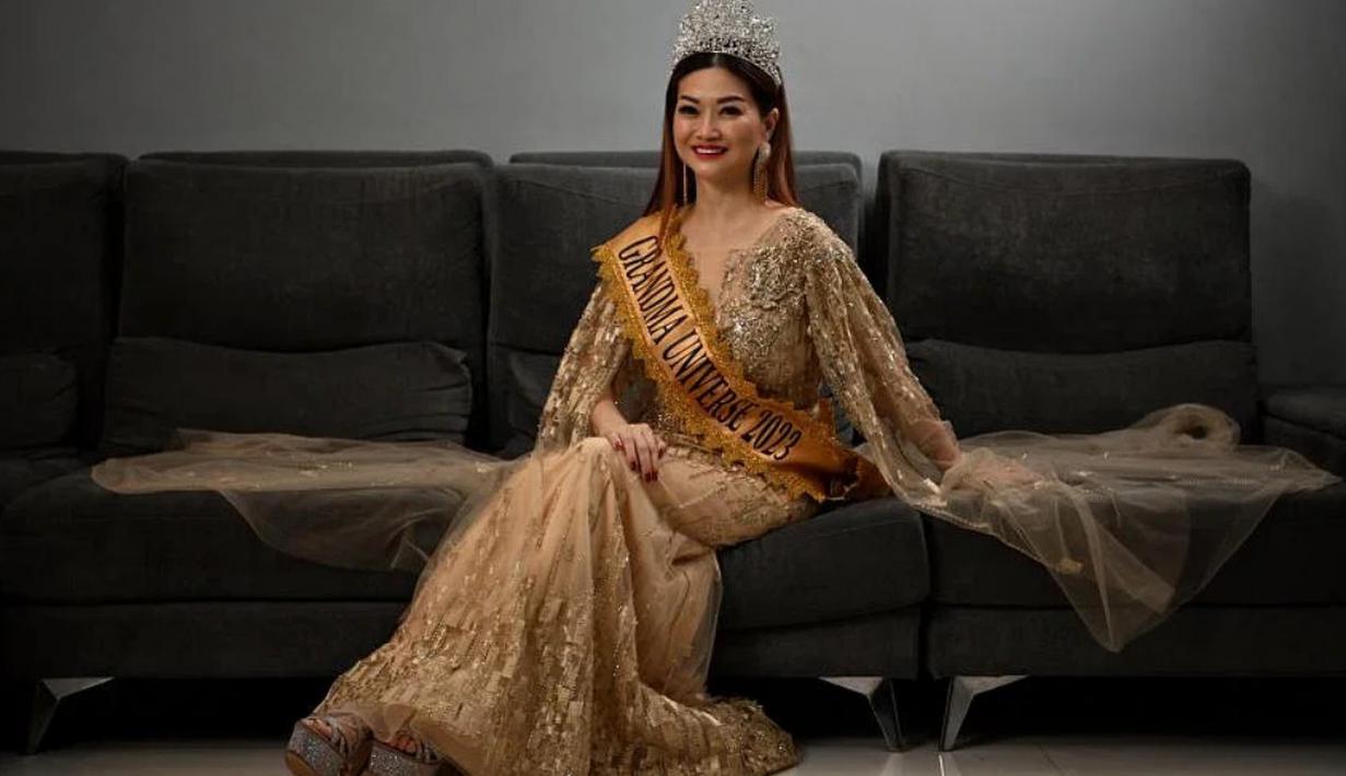 Nenek 6 cucu asal Singapura bernama Laura Lee terpilih sebagai Grandma Universe 2023 [instagram/ermsingapore]