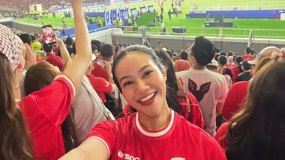 Yura Yunita Prediksi Kemenangan Indonesia di FIFA ASEAN Cup 2026, Tampil dengan Gaya Sporty Etnik