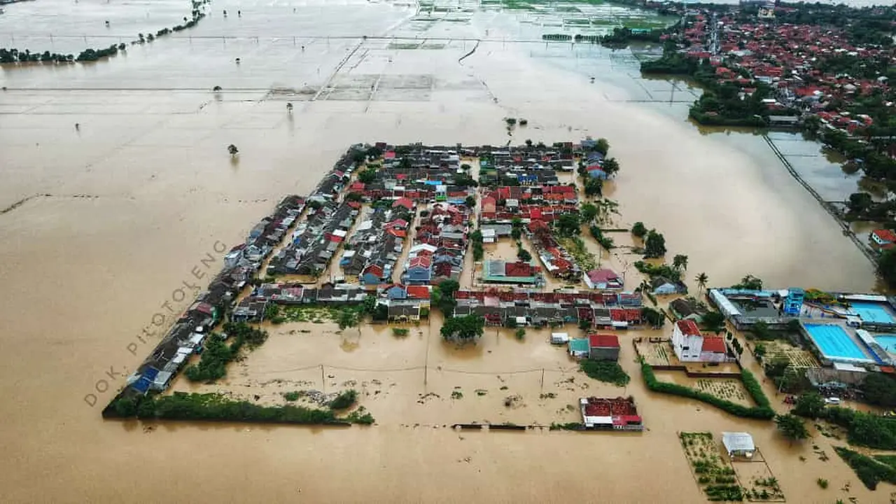 Banjir Cilamaya Karawang Meluas