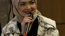Turut pula diva pop asal Malaysia Siti Nurhaliza yang terkenal dengan lagu-lagunya yang puitis dan mendayu khas musik melayu. (Liputan6.com/Herman Zakharia)