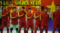 Timnas Futsal Indonesia gagal menjuarai Piala AFF Futsal 2019 setelah dibantai Thailand dengan skor 5-0 pada final yang digelar di Phu Tho Indoor Stadium, Ho Chi Minh City, Vietnam, Minggu (27/10/2019). (dok. Federasi Futsal Indonesia)