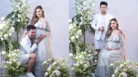 6 Gaya Maternity Shoot Irenne Ghea, Tampil Serasi dengan Noval KDI