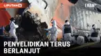 PARA PENYELIDIK TERUS MENCARI PUING-PUING PESAWAT JEJU AIR DI LOKASI KECELAKAAN