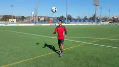 Evan Dimas beradaptasi dengan latihan sendiri di tempat latihan skuat Espanyol B, Ciudad Deportiva Dani Jarque, Kamis (4/2/2106). (Bola.com/La Liga) 