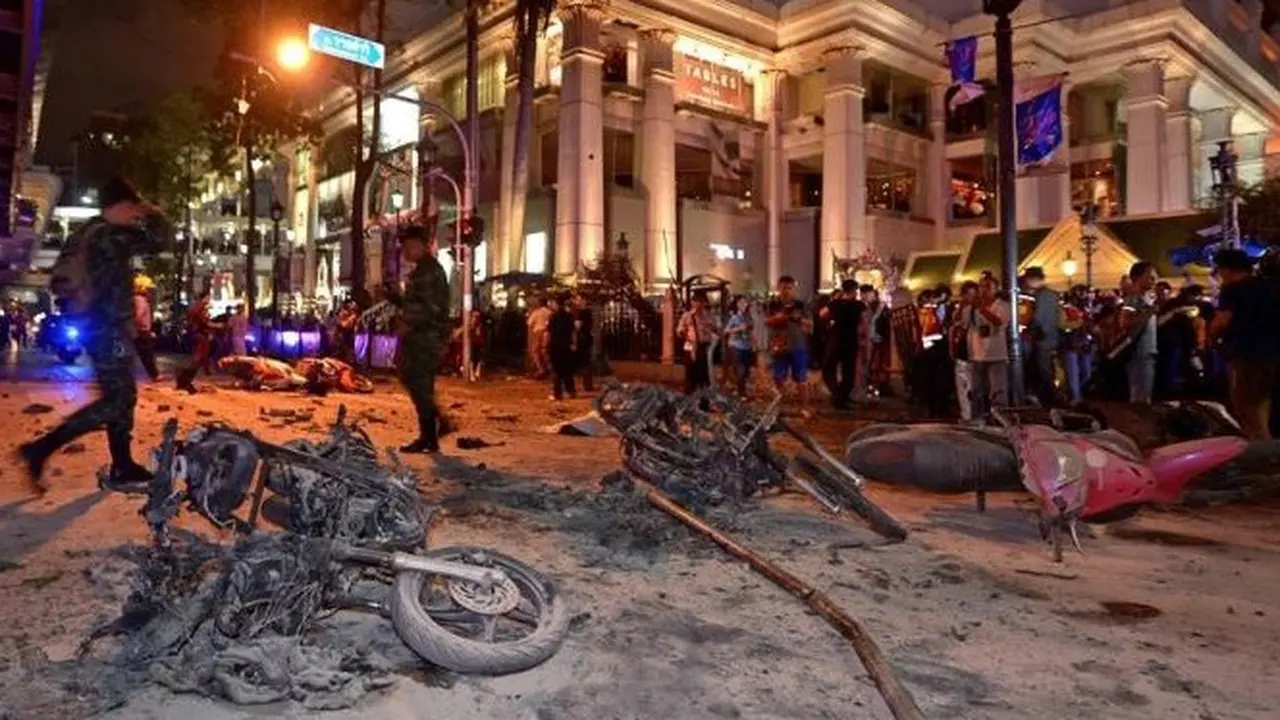 3 Fakta Mengejutkan Ledakan Bom di Bangkok 