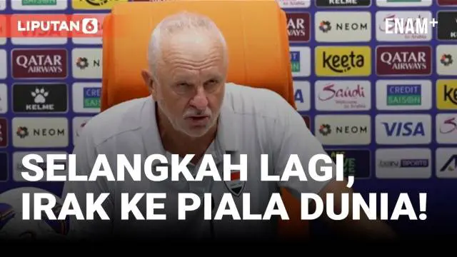 Tekuk Indonesia 1-0, Irak Selangkah Lagi ke Piala Dunia!