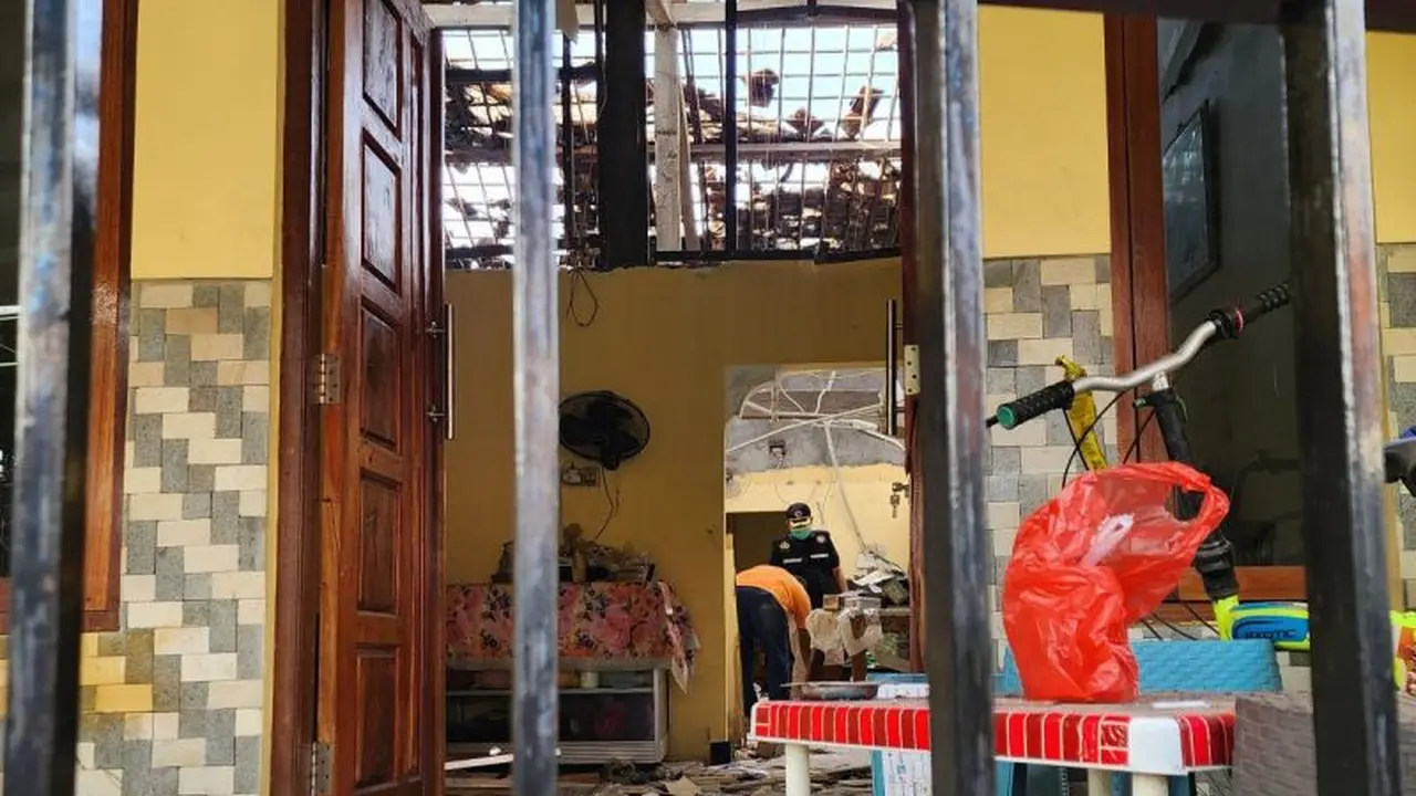 Rumah Pembuat Petasan di Semarang Meledak