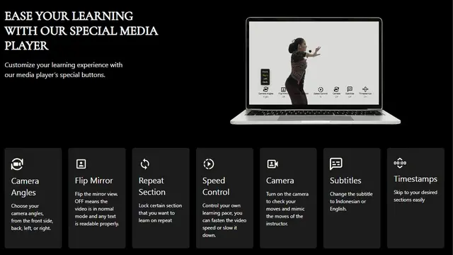 Belajar Tari Tradisional di Platform Kekinian, Gerakan Lebih Detail