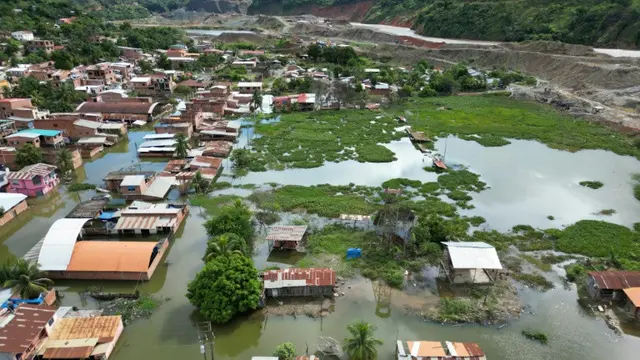 Banjir di Bolivia. (AFP)