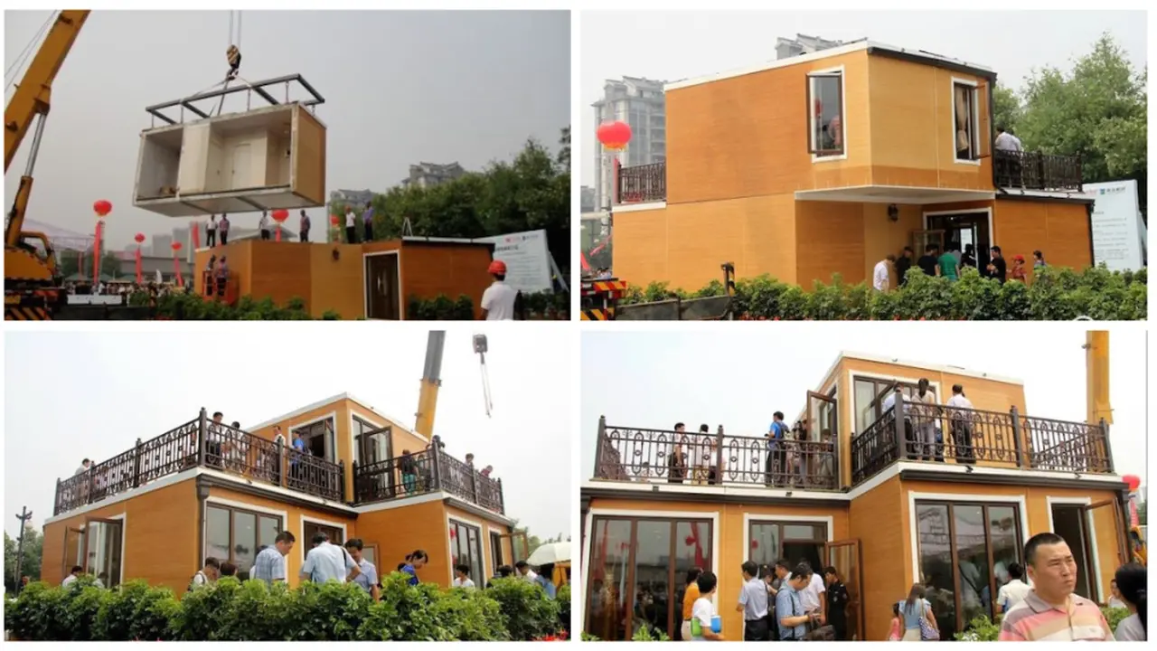 Rumah 3 Dimensi Dibangun Dalam Waktu 3 Jam