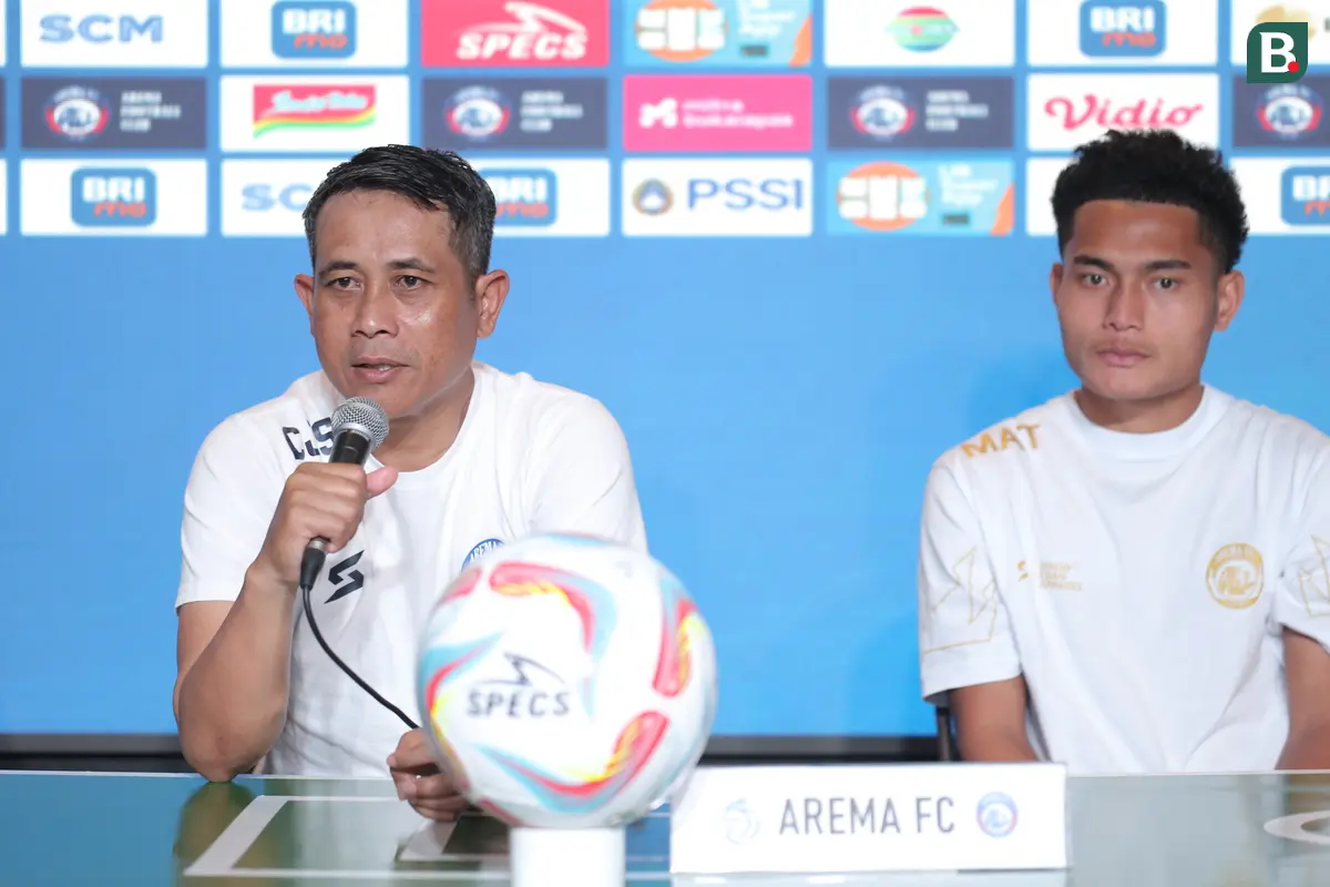 Pelatih Arema FC Joko Susilo Jelang Lawan Persib Bandung di Bali