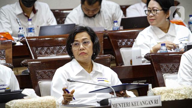 Bersama DPR, Sri Mulyani Bahas Anggaran Kemenkeu 2024