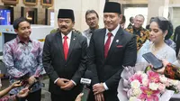 Presiden Joko Widodo melantik Agus Harimurti Yudhoyono menjadi Menteri ATR/Kepala BPN di Istana Negara, Jakarta, Rabu (21/2/2024). Liputan6.com/Angga Yuniar)