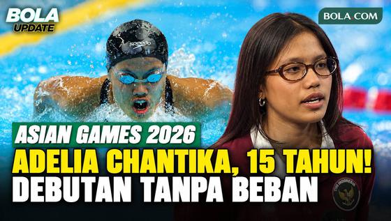 Jelang Debut Asian Games 2026, Perenang 15 Tahun Adelia Chantika Ungkap Persiapan dan Rasa Deg-Degan