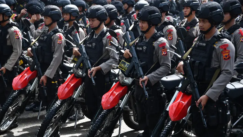 4.000 Personel TNI-Polri Apel Pengamanan Pemilu 2019