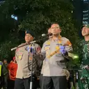 Polisi Amankan Senjata Tajam Saat Demo Mahasiswa di Jakarta