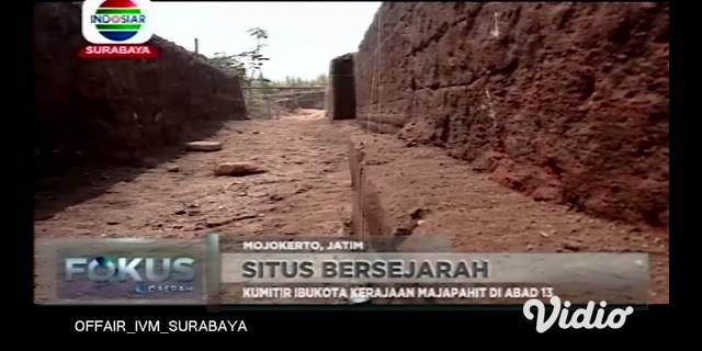 VIDEO: Situs Bersejarah Bekas Tembok Kerajaan Majapahit Ditemukan di Mojokerto