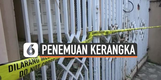VIDEO: Geger Kerangka Manusia di Rumah Kosong Bandung
