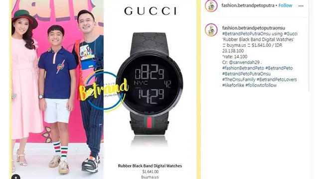 7 Koleksi Aksesoris Betrand Peto, Ada Jam Rolex yang Ditaksir Rp 450 Juta