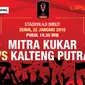 Live streaming Mitra Kukar Vs Kalteng Putra (Liputan6.com/Trie yas)