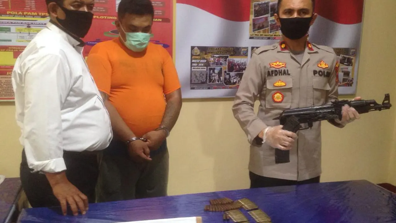 Kasus kepemilikan senjata api
