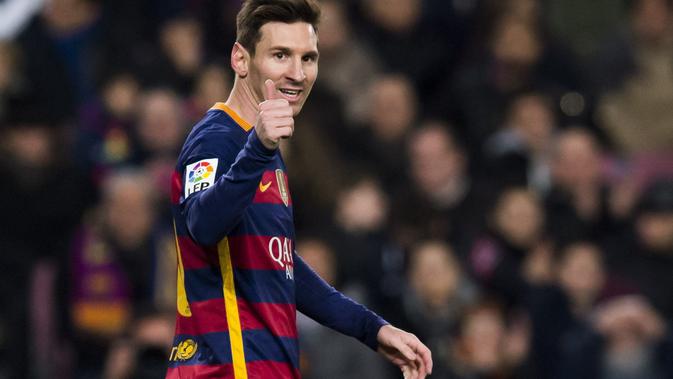 Bintang Barcelona Lionel Messi. (FOTO / La Liga)