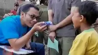 Pundi Amal SCTV menggelar pengobatan gratis di di Garut. 