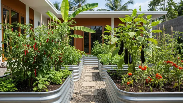 Desain Edible Garden Outdoor