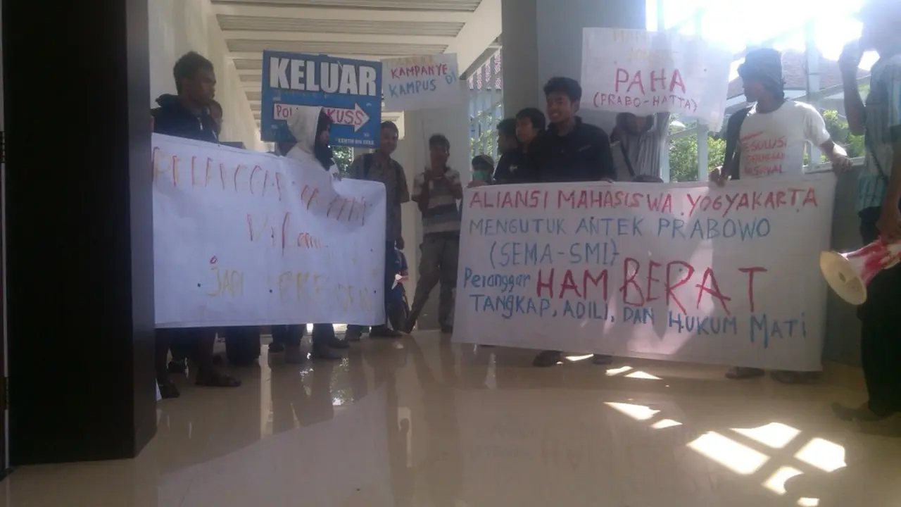 Dianggap Antek Prabowo, Fadli Zon Didemo Mahasiswa UIN Yogyakarta