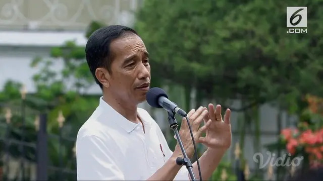 Menurut Jokowi, porsi pendidikan ialah 60 persen belajar di alam bebas.