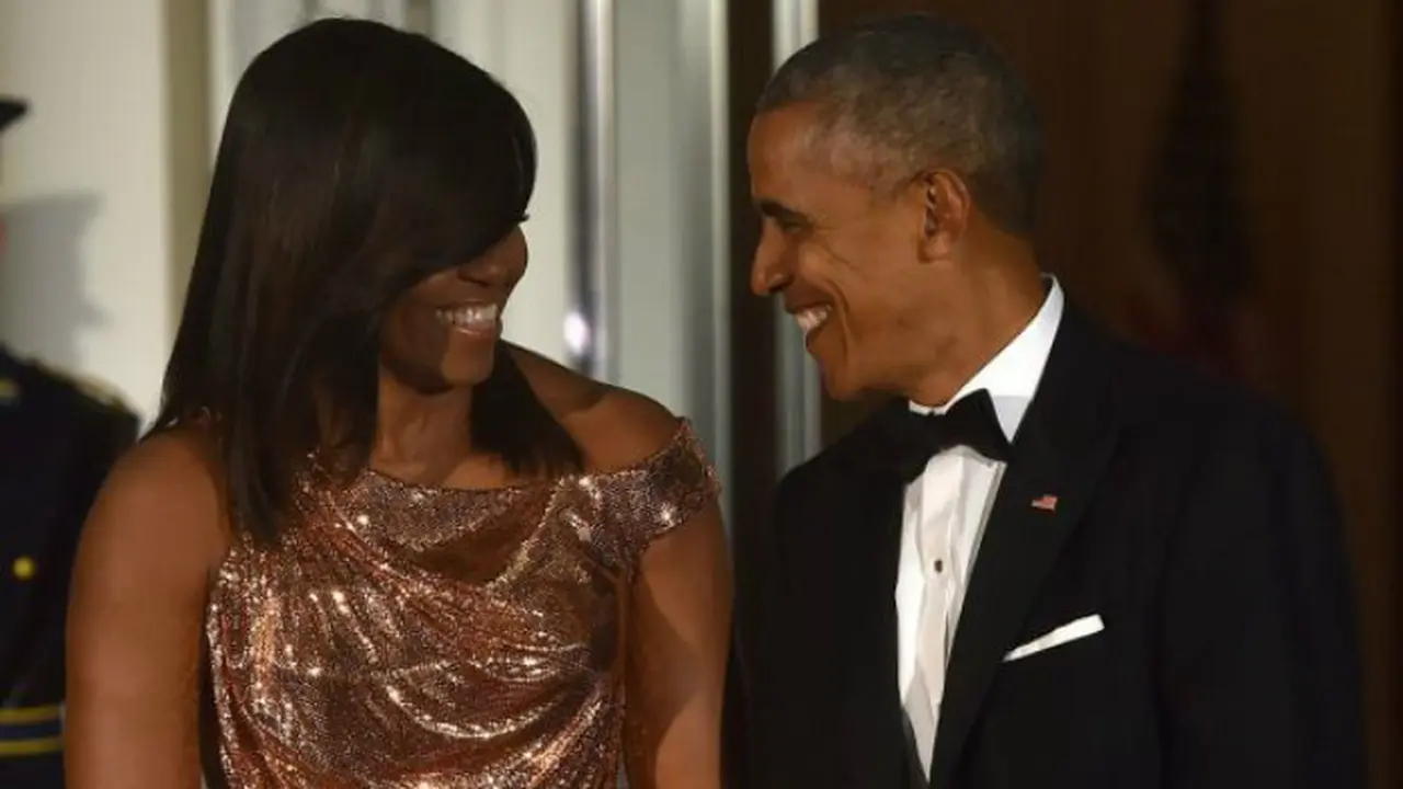 Michelle Obama dan Barack Obama