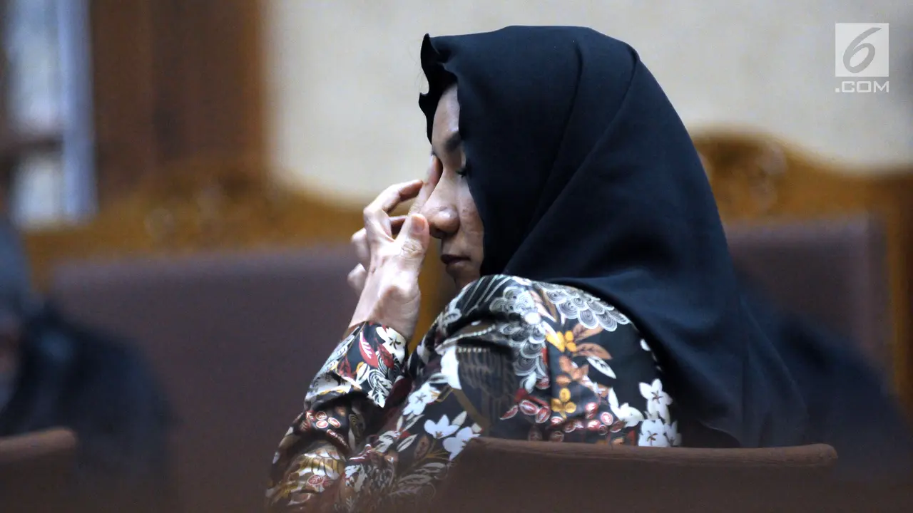 Bupati Nonaktif Kutai Kartanegara Rita Widyasari Dituntut 15 Tahun Penjara