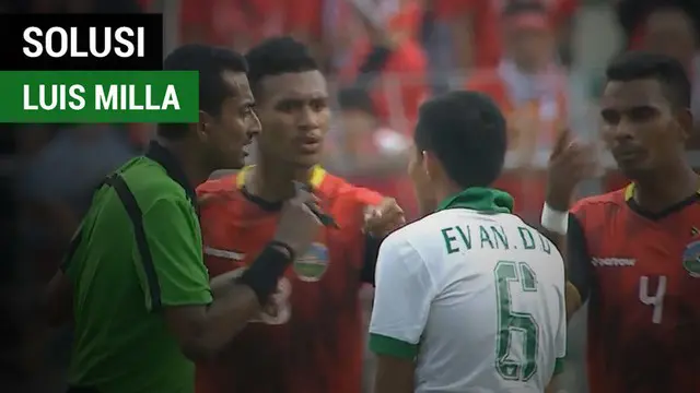VIDEO: Solusi Luis Milla Soal Timnas U-22 Tanpa Evan Dimas Hadapi Vietnam