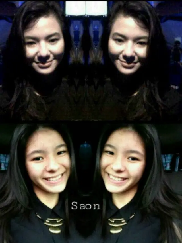 Eriska Rein dengan Shaloom Razade mirip (Twitter/kischeom)