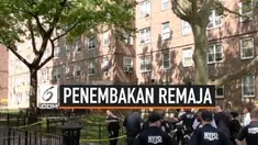 Seorang remaja wanita menjadi korban penembakan di apartemennya. Korban mengalami penembakan di bagian muka.