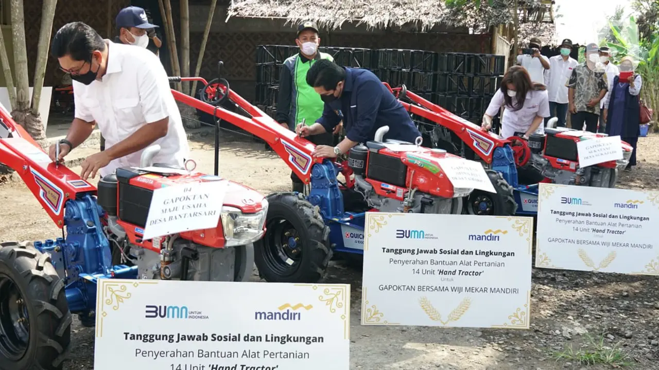 Bank Mandiri Optimalkan Program Kewirausahaan Petani