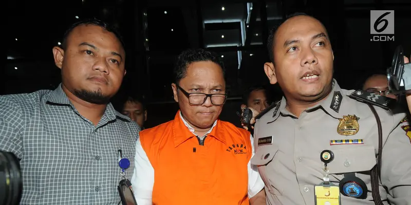 Bersama Gubernur Kepri, Kepala Dinas Edy Sofyan Resmi Ditahan KPK