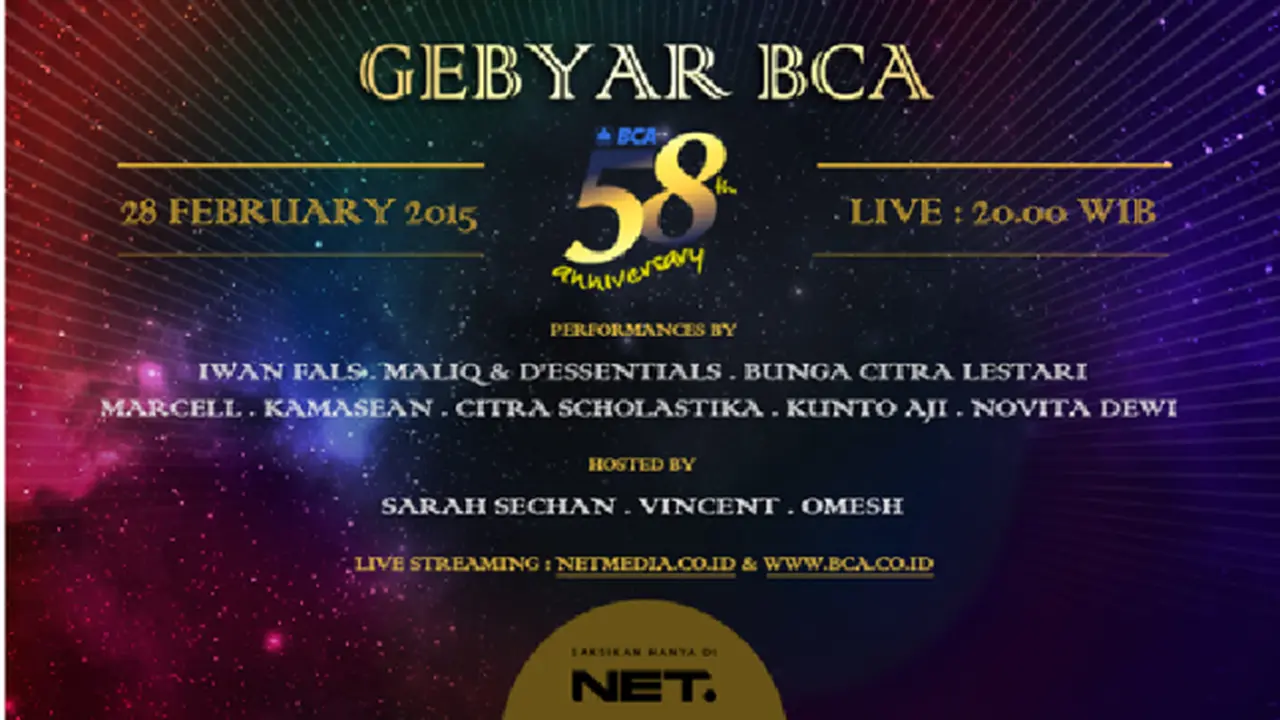 Berkeliling Dunia di HUT BCA ke-58