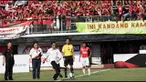 Presiden Republik Indonesia Ir H Joko Widodo membuka turnamen Piala Presiden 2015 di Stadion I Wayan Dipta, Gianyar, Bali, Minggu (30/08/2015).