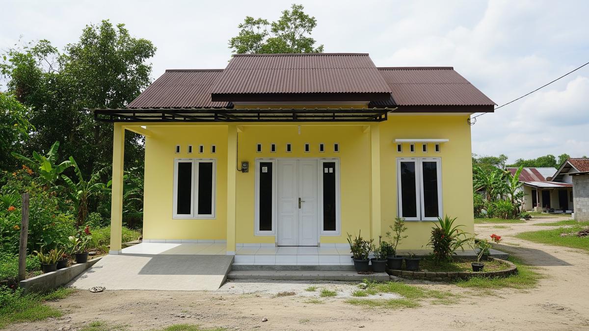 7 Model Rumah Sederhana Rp50 Juta untuk Lansia dengan Pintu Lebar yang Mudah Dilalui Kursi Roda