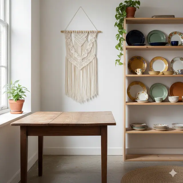 Desain Dapur Rumah Sederhana Gaya Bohemian