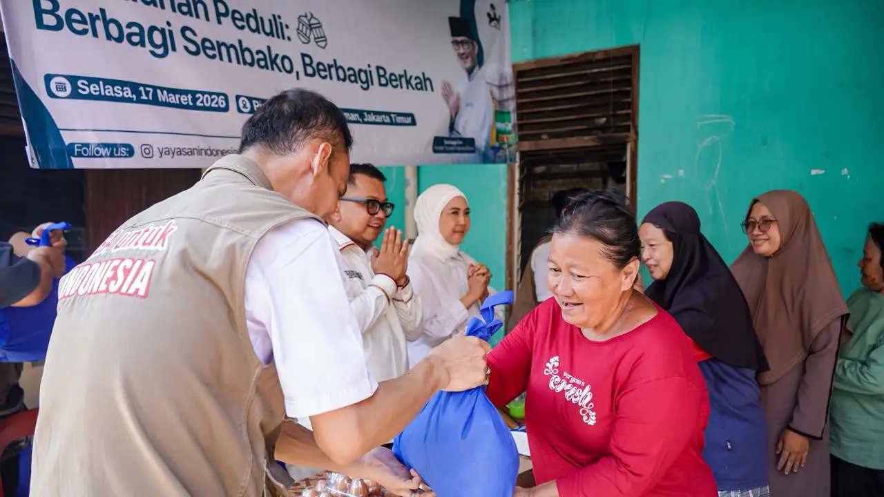 Ringankan beban masyarakat hadapi Lebaran 2026, Founder YIS Sandiaga Uno gelar Kegiatan Ramadan Peduli.